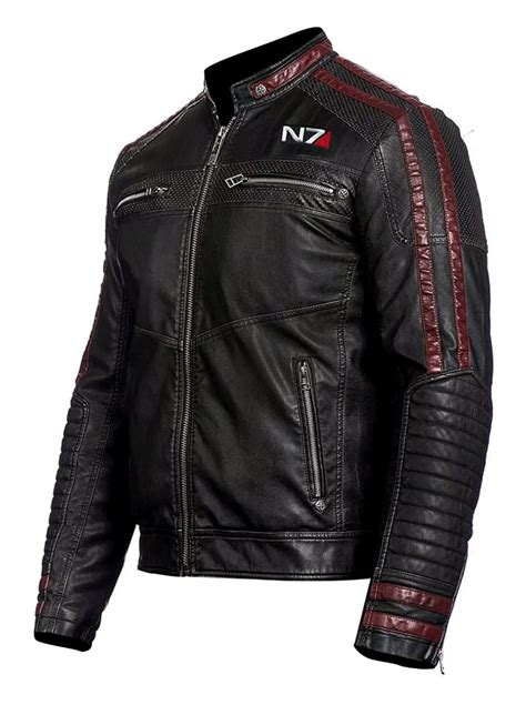 mass effect n7 leather jacket